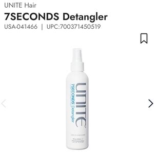 7SECONDS Detangler Leave-In Conditioner - White